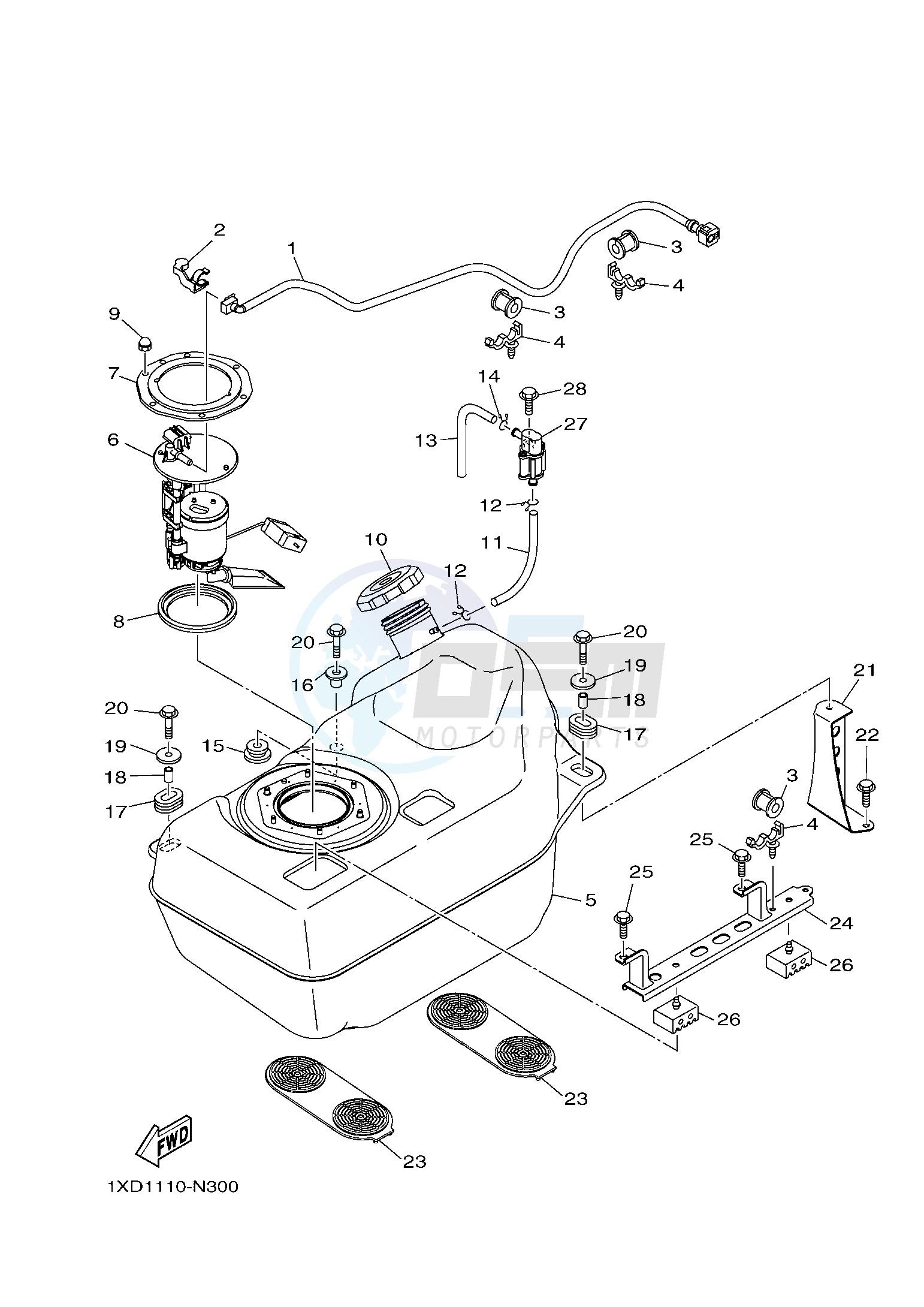 FUEL TANK blueprint