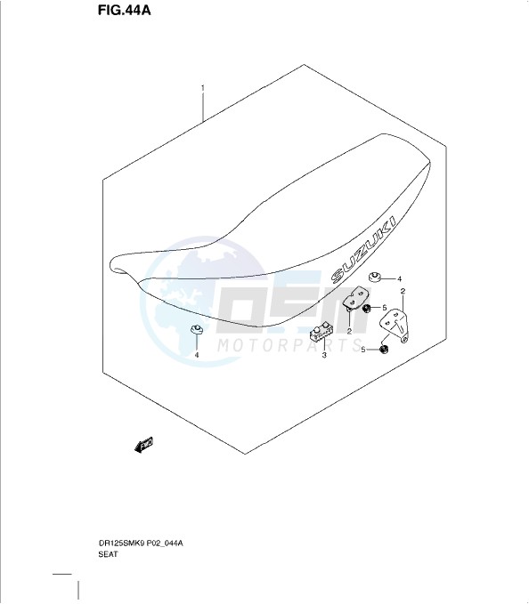 SEAT (MODEL L0) blueprint