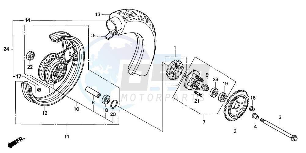 REAR WHEEL image