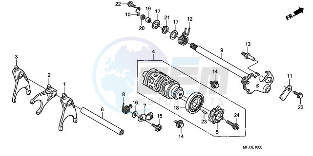 GEARSHIFT DRUM image