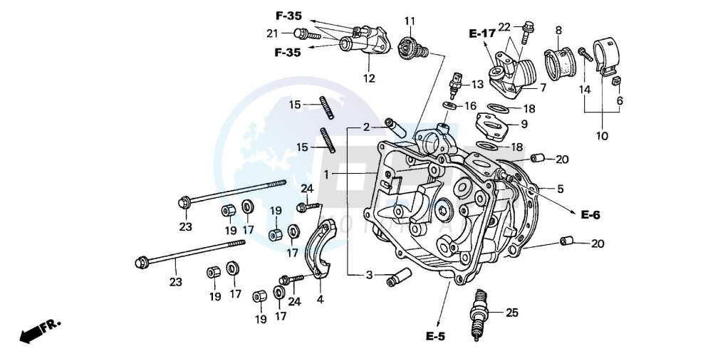 CYLINDER HEAD image