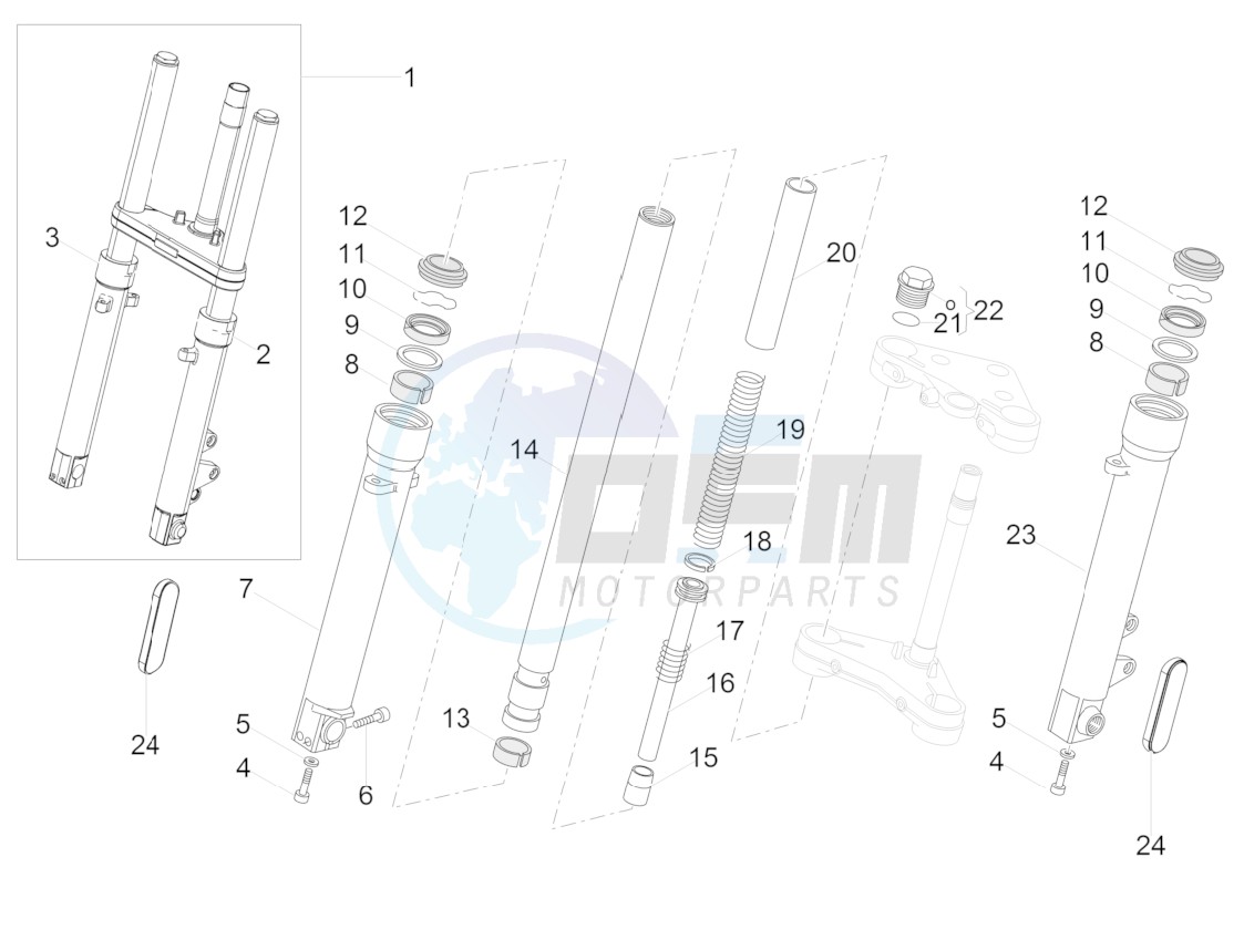 Front fork Kaifa image