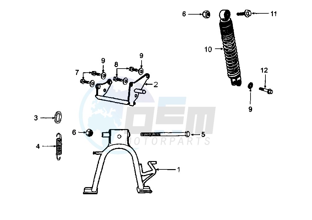 STAND-SHOCK ABSORBER image