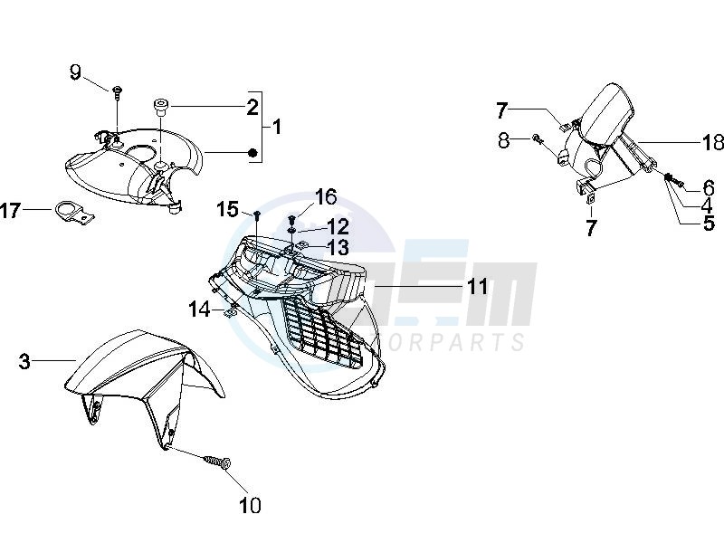 Wheel housing - Mudguard image