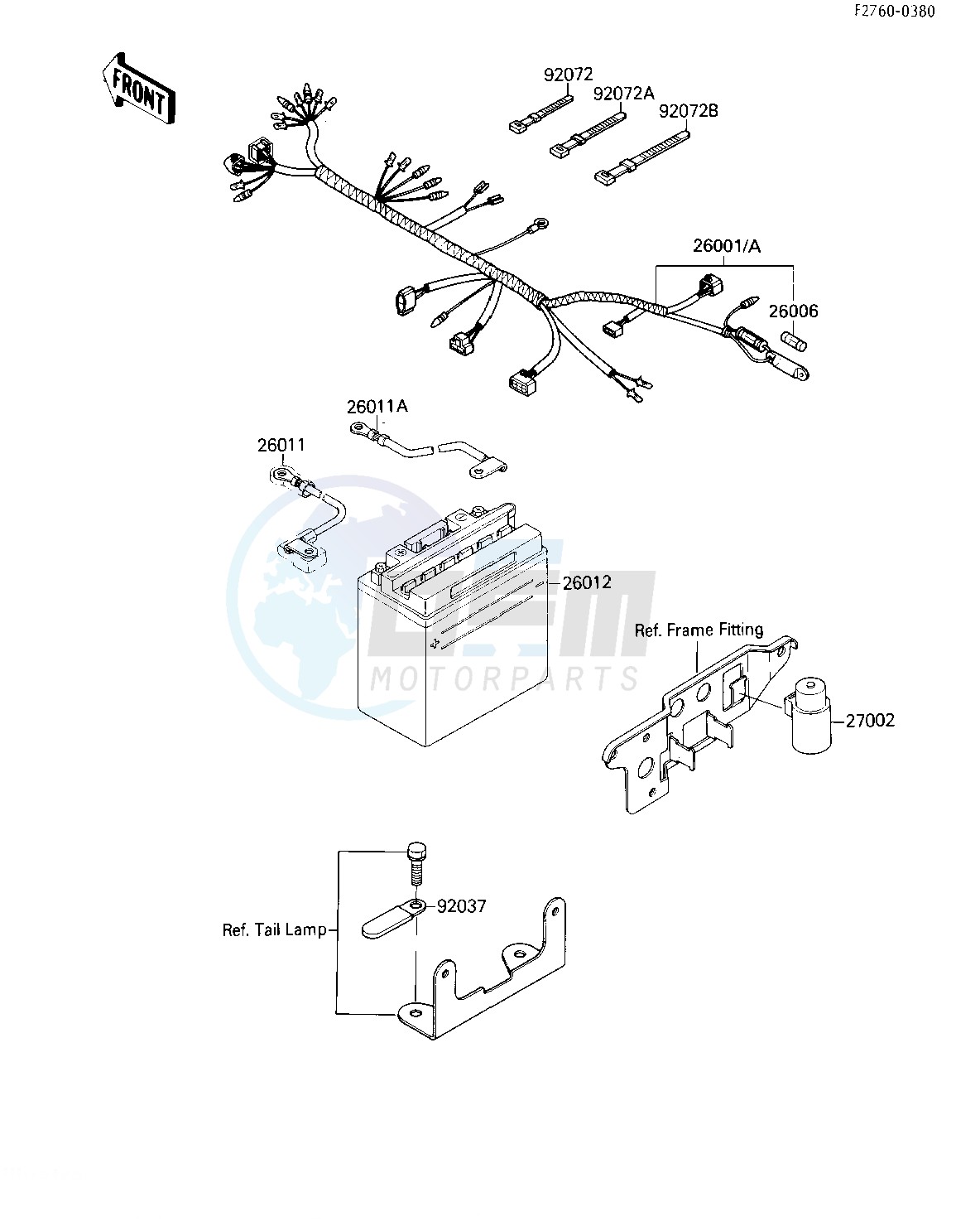 CHASSIS ELECTRICAL EQUIPMENT blueprint