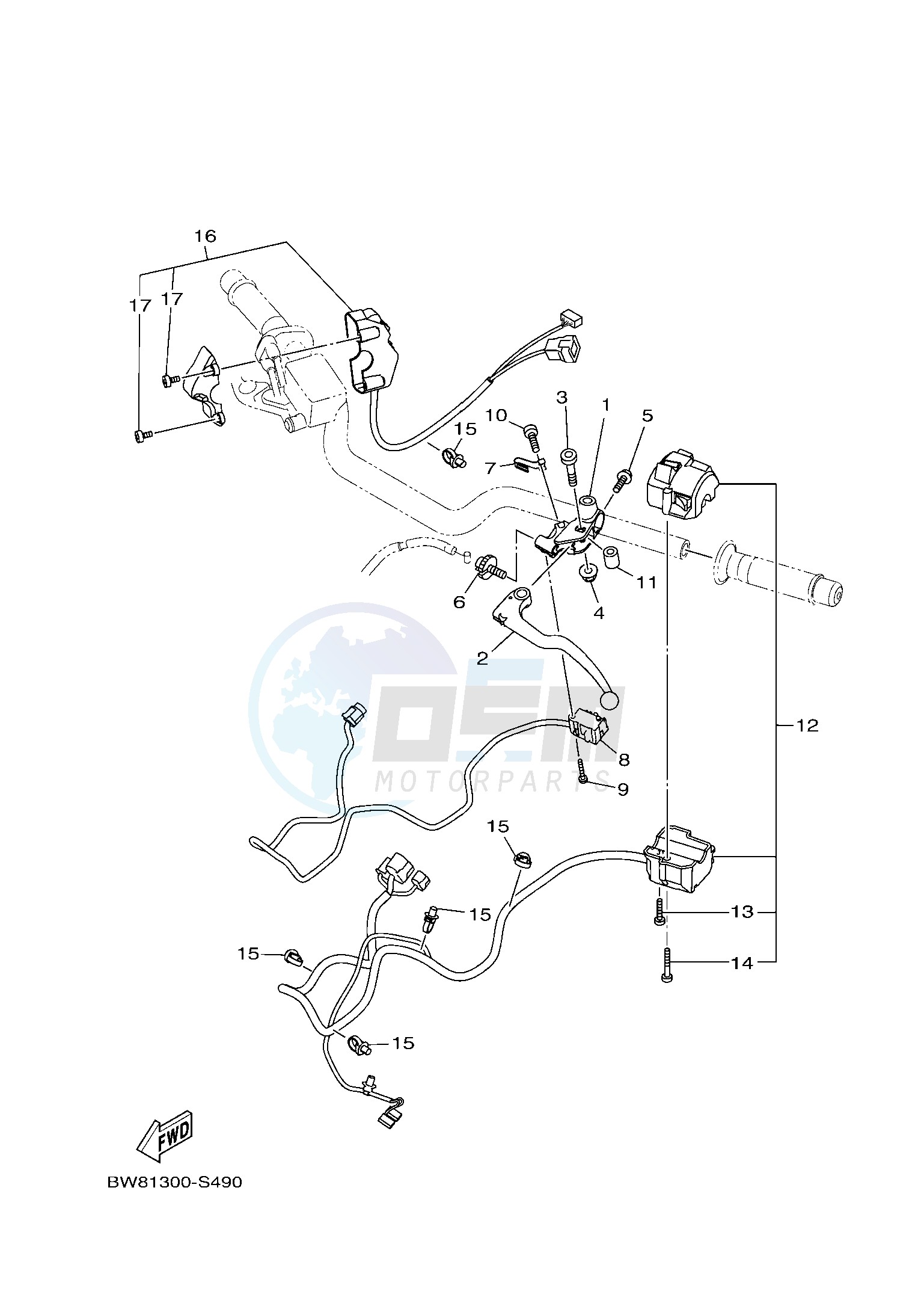 HANDLE SWITCH & LEVER image