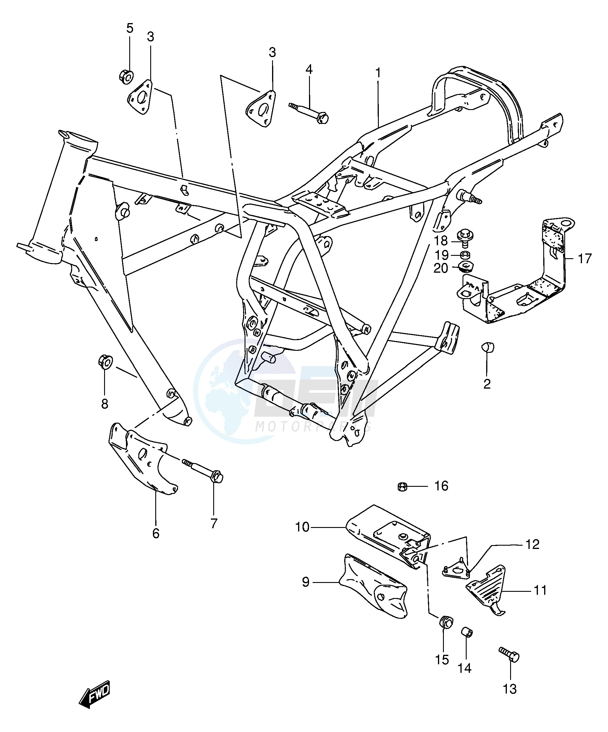 FRAME (MODEL Y) image