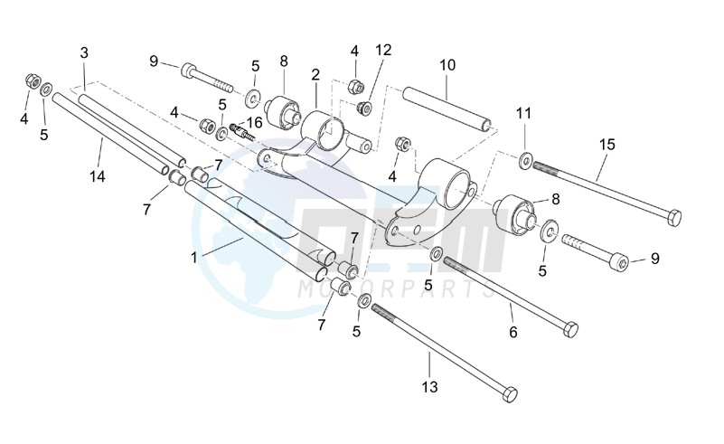 Crankshaft assy blueprint