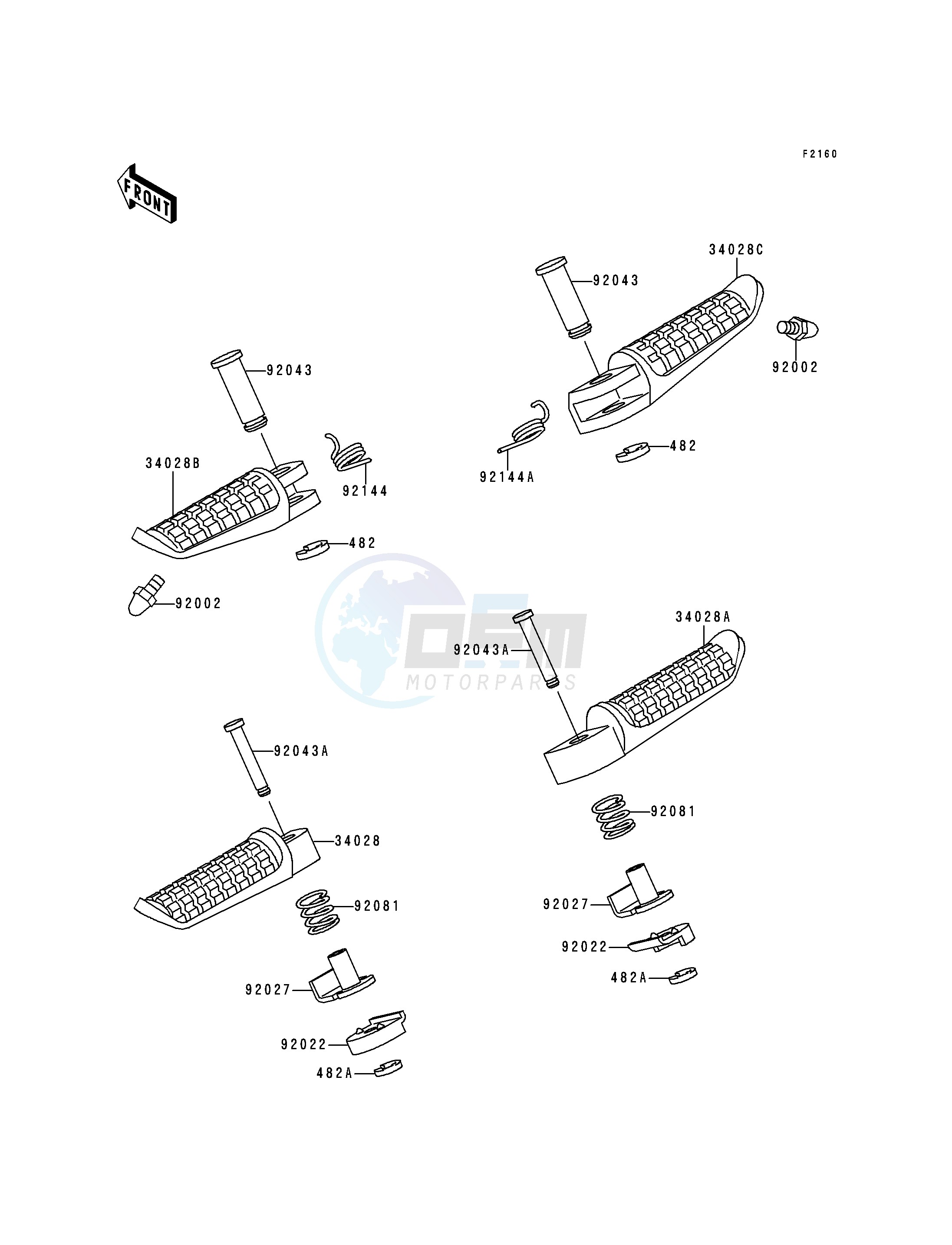 FOOTRESTS blueprint