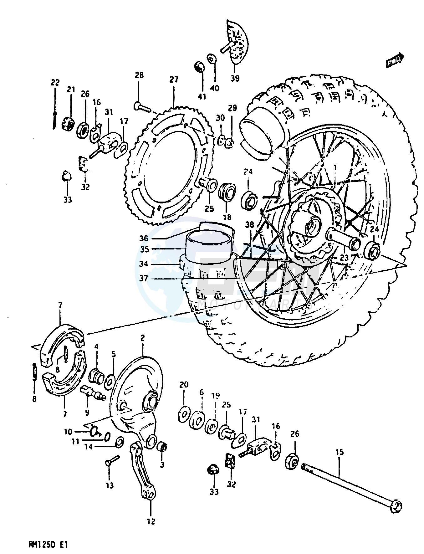 REAR WHEEL image