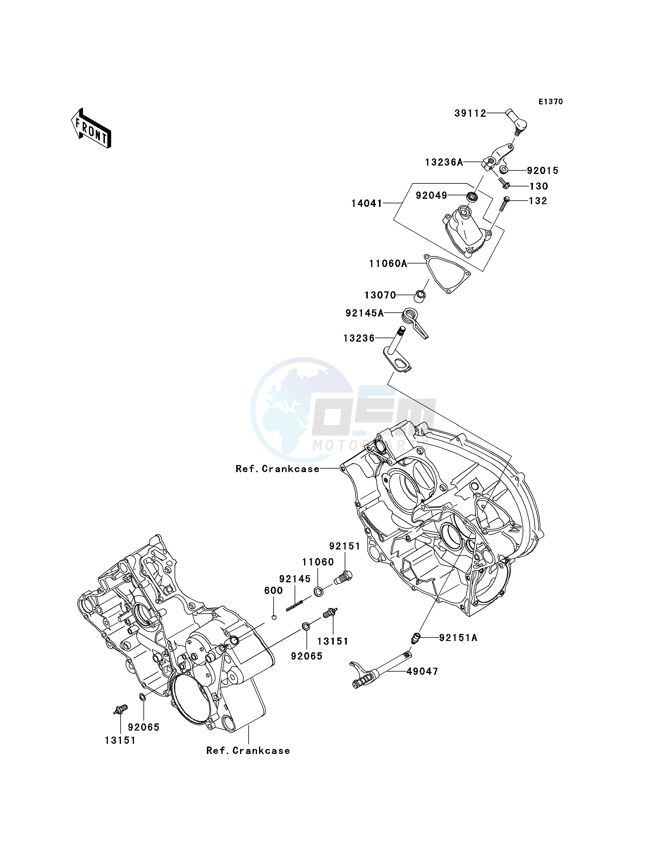 GEAR CHANGE MECHANISM image