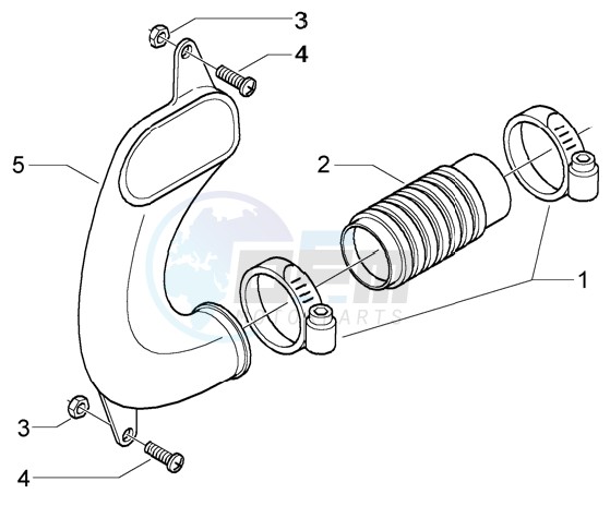Belt cooling tube blueprint