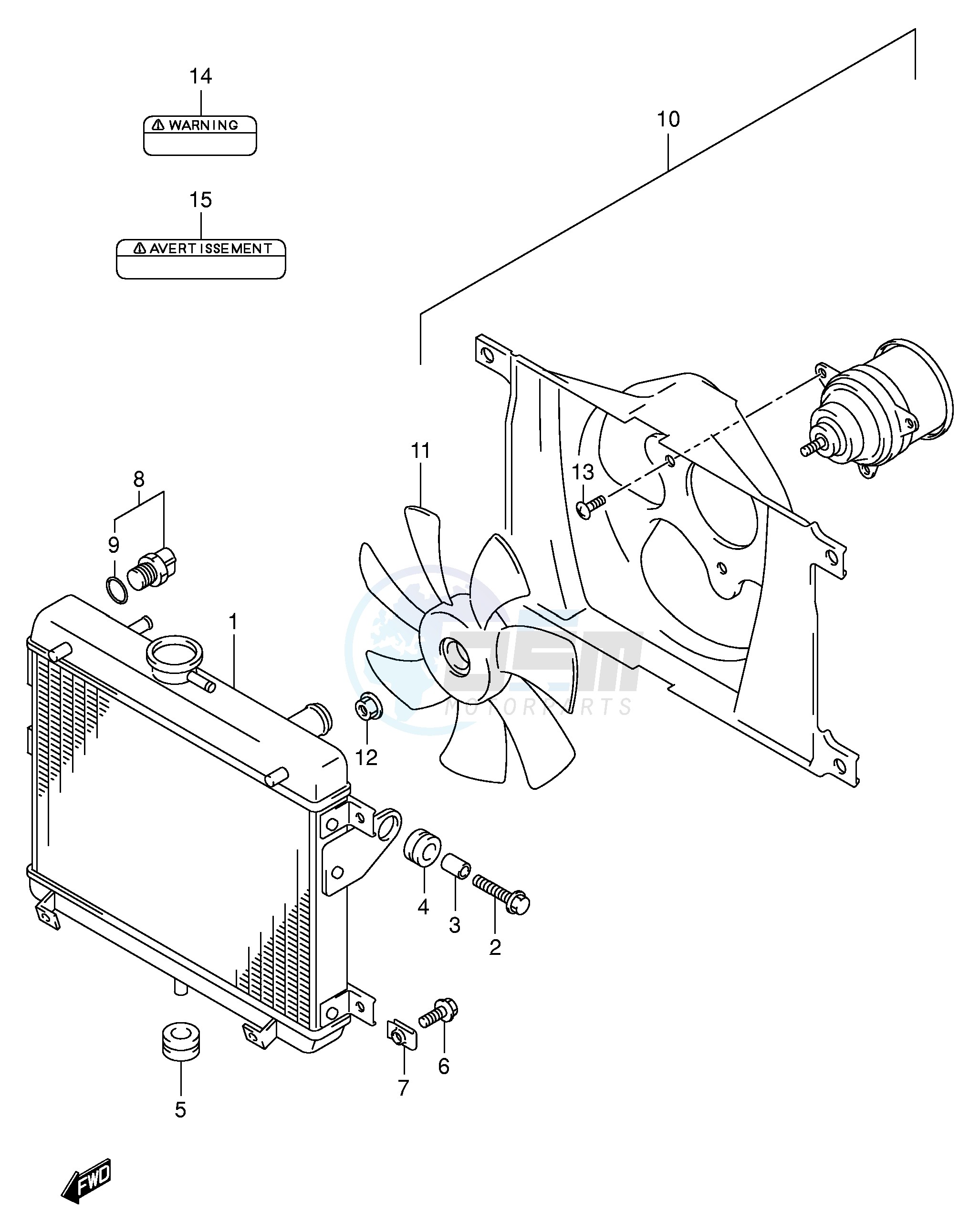 RADIATOR (MODEL K1 K2) image