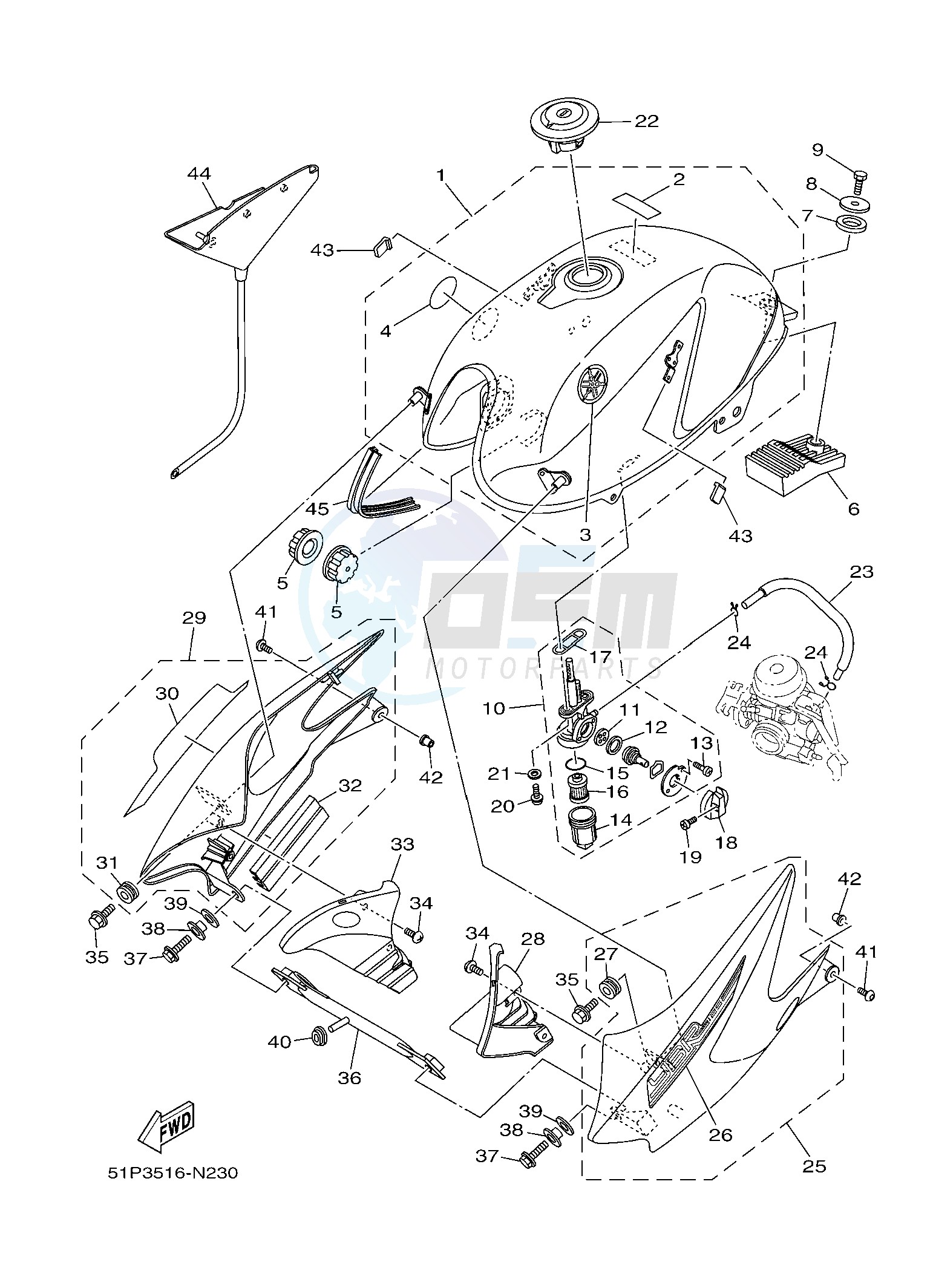 FUEL TANK image