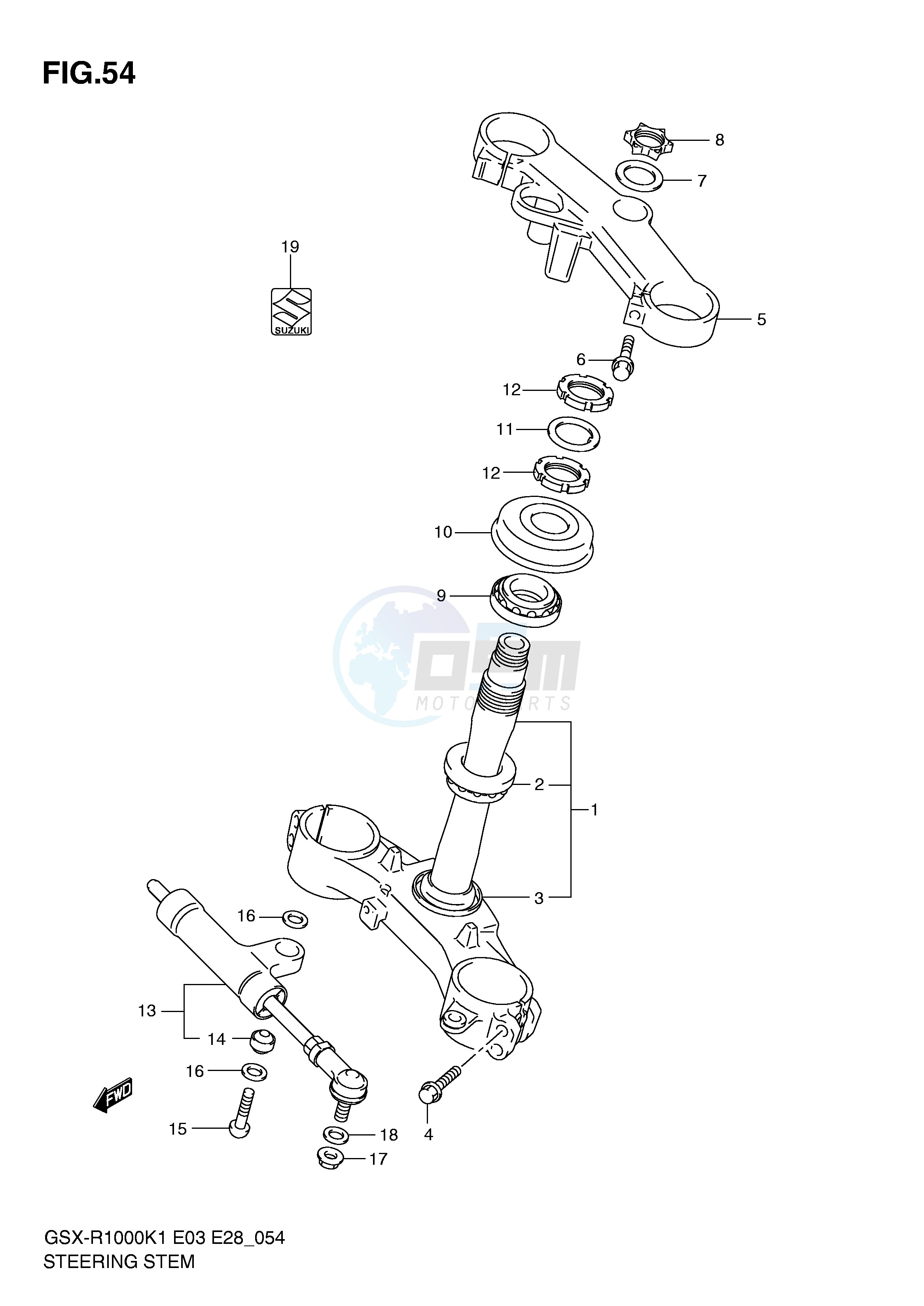 STEERING STEM image