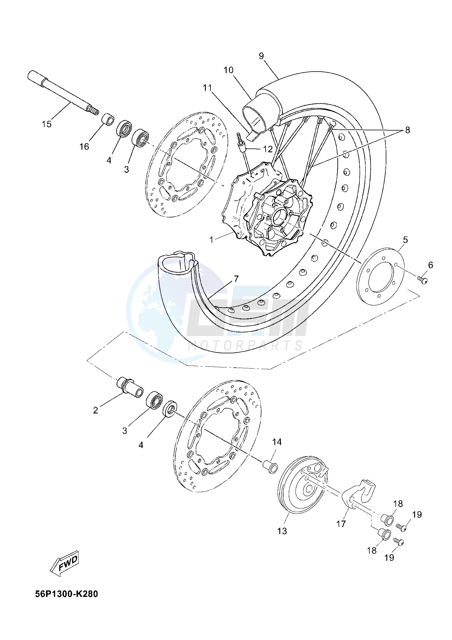 FRONT WHEEL image