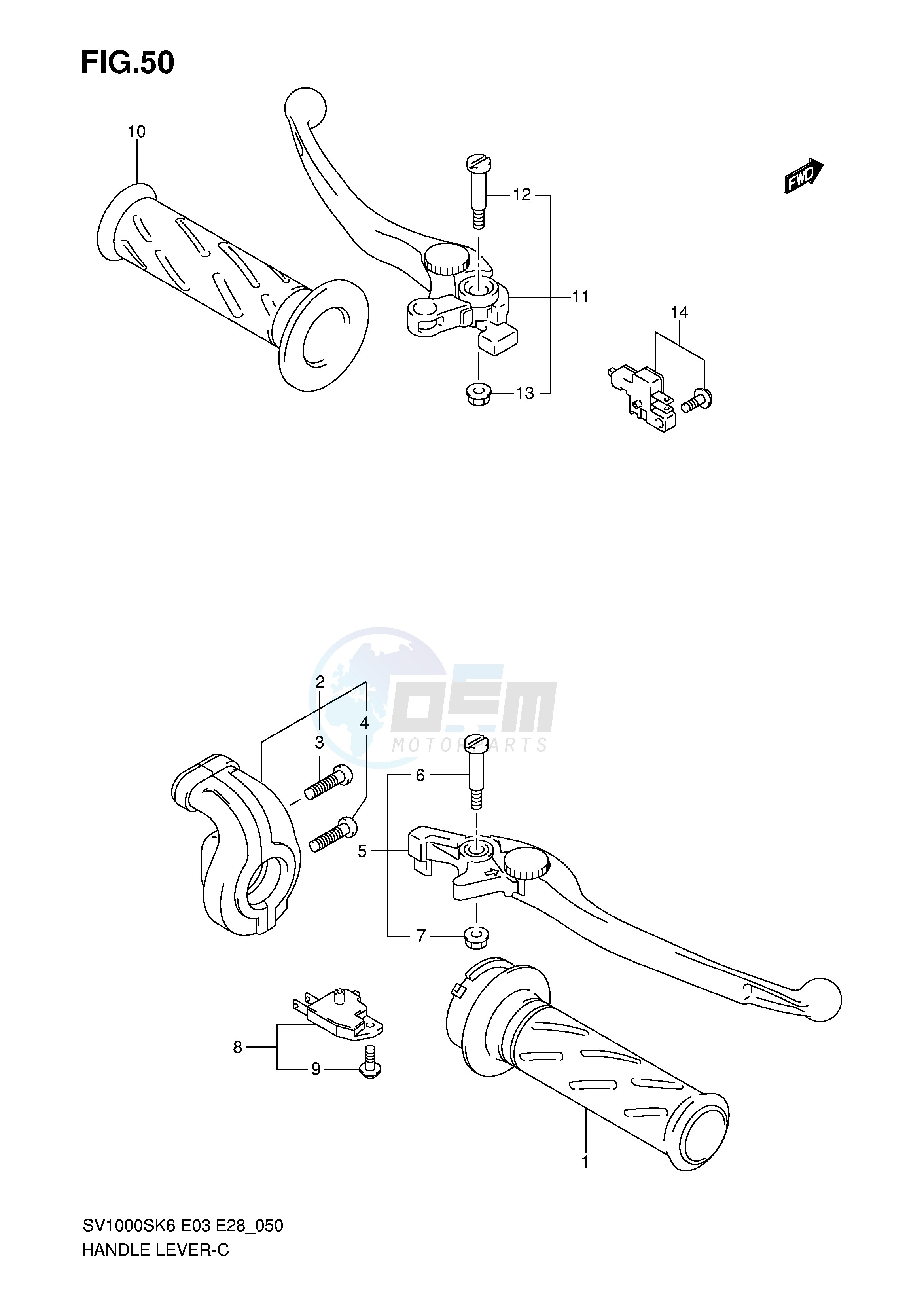 HANDLE LEVER (SV1000S) image