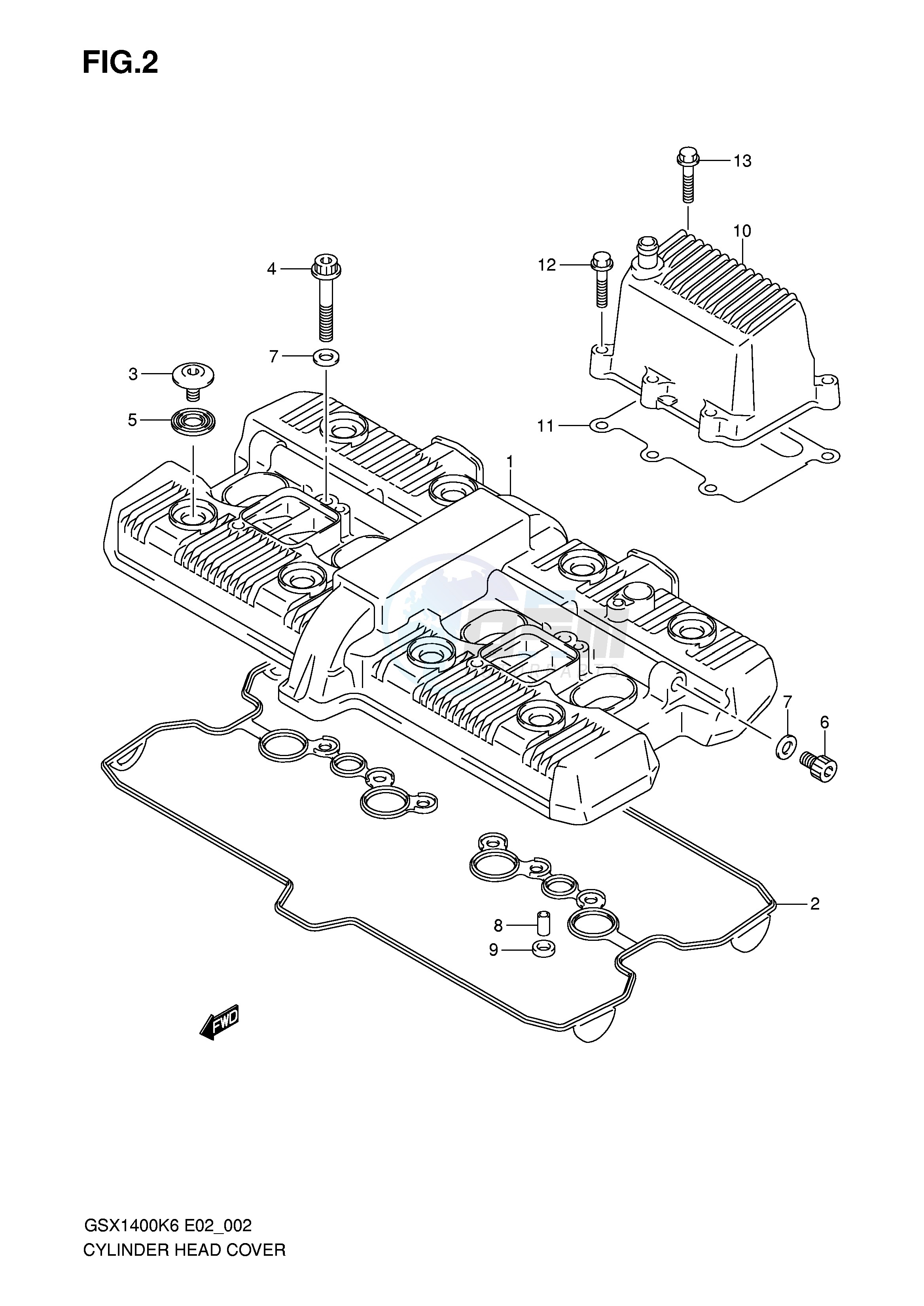 CYLINDER HEAD COVER image