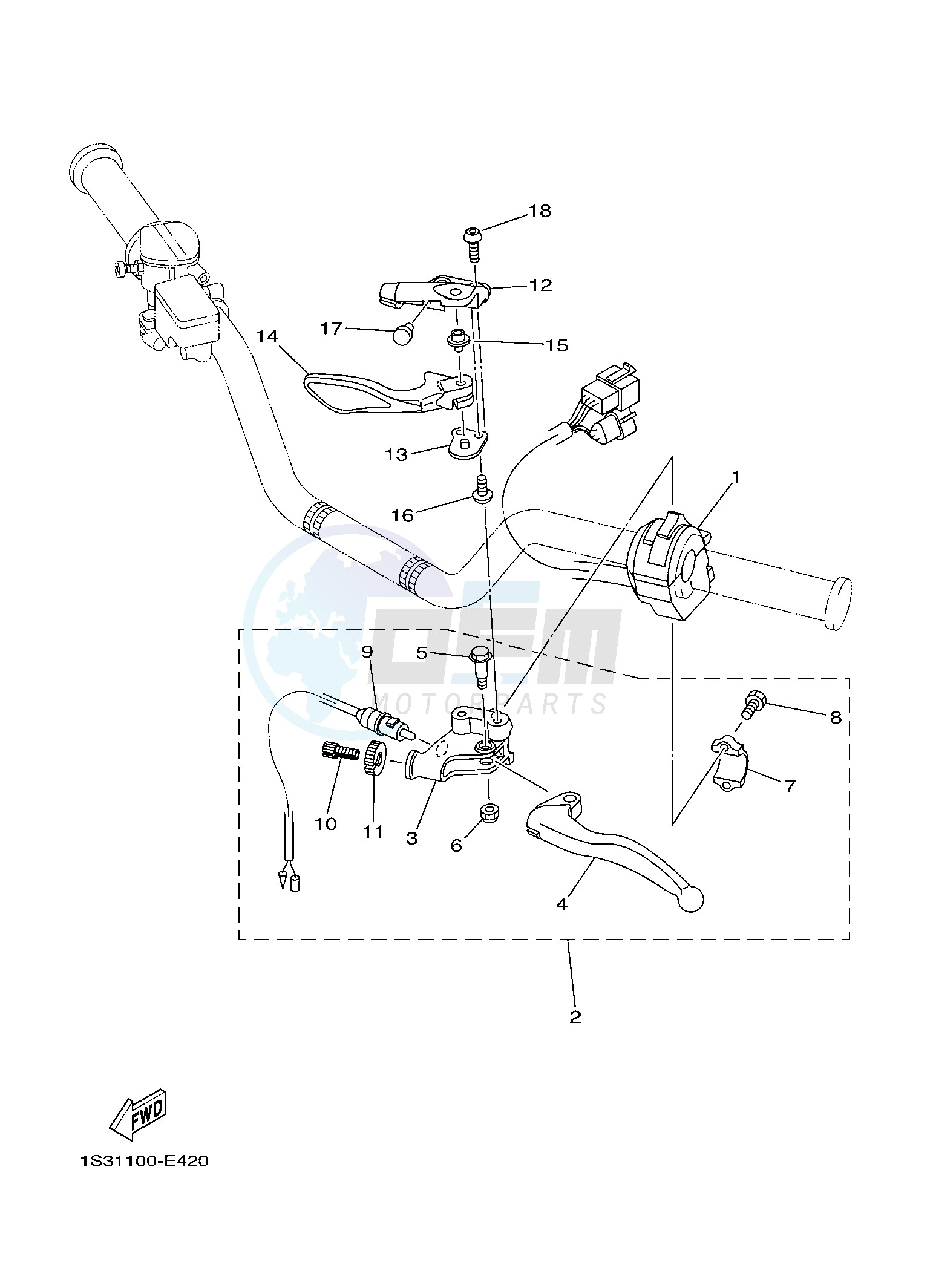 HANDLE SWITCH & LEVER image