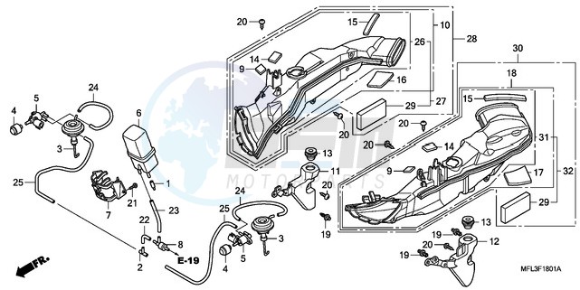 AIR INTAKE DUCT/SOLENOID VALVE image