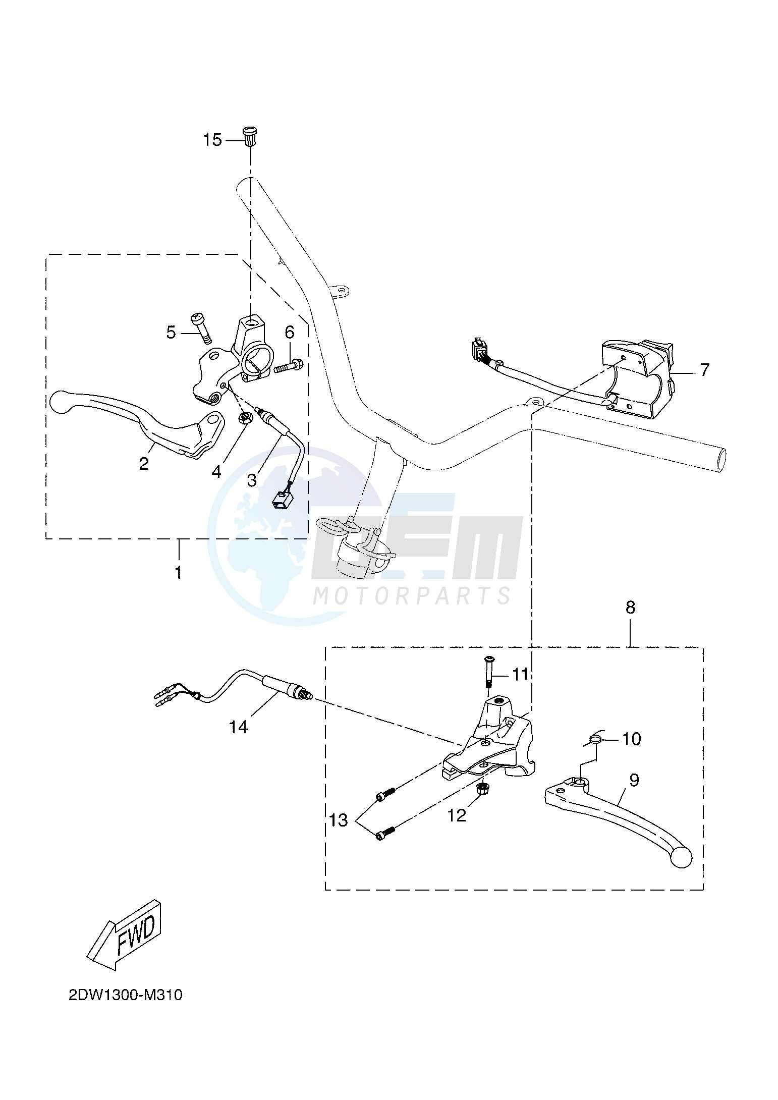 HANDLE SWITCH & LEVER image