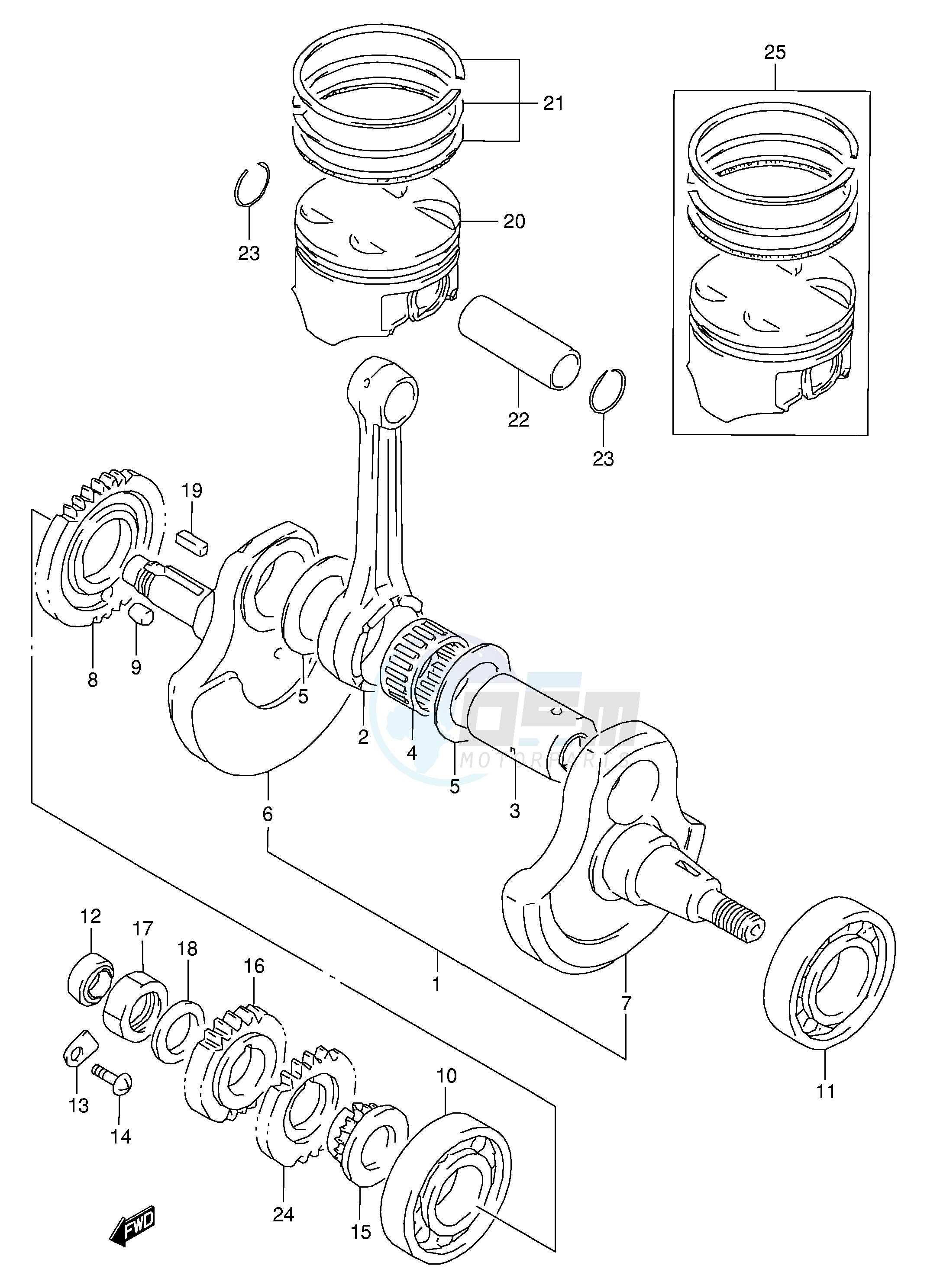 CRANKSHAFT blueprint