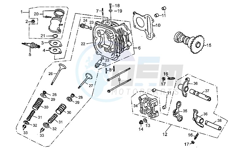 Cylinder head assy image