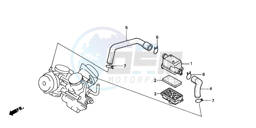 SUB AIR CLEANER image