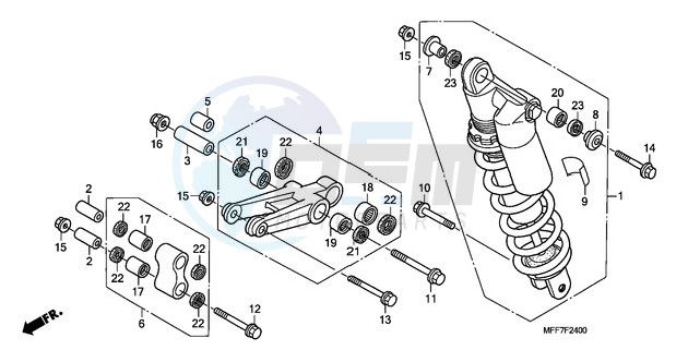 REAR CUSHION image