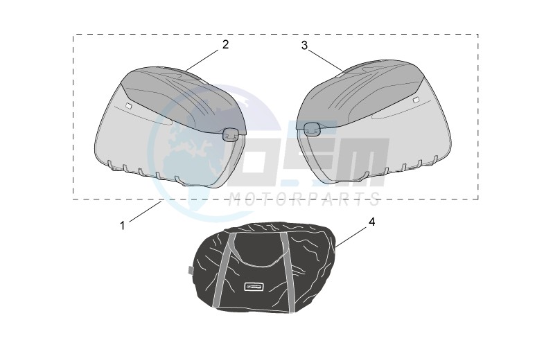 Acc. - Top/cases side cases image