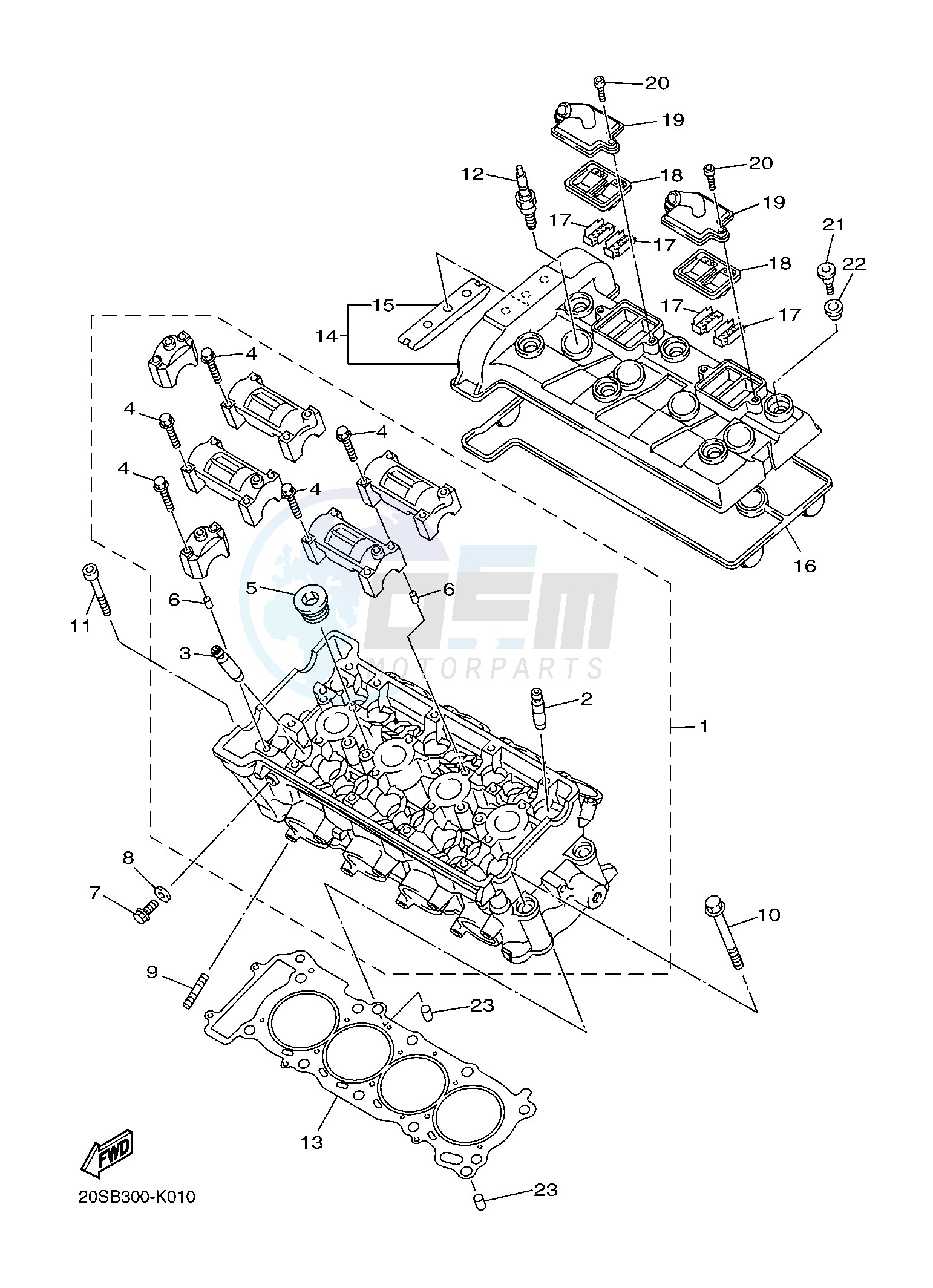 CYLINDER HEAD image