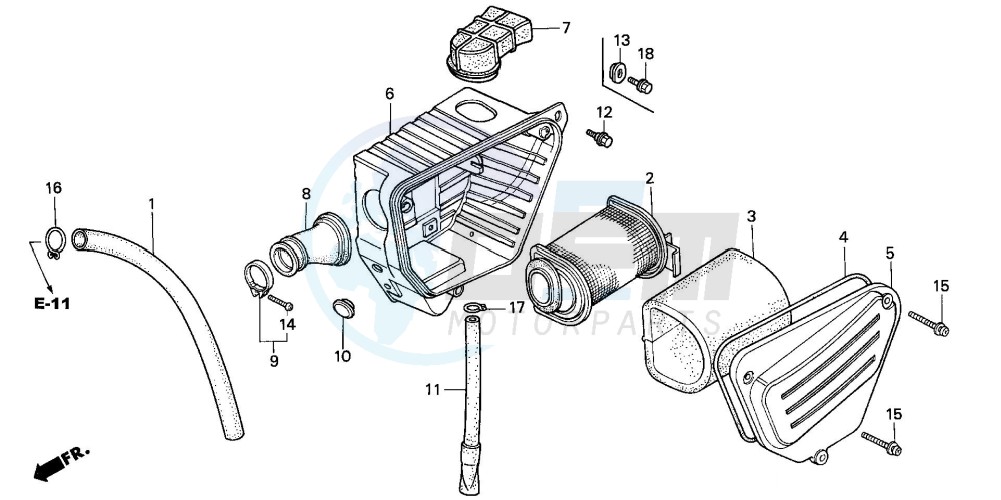 AIR CLEANER (E/ED/F/G/SD) image