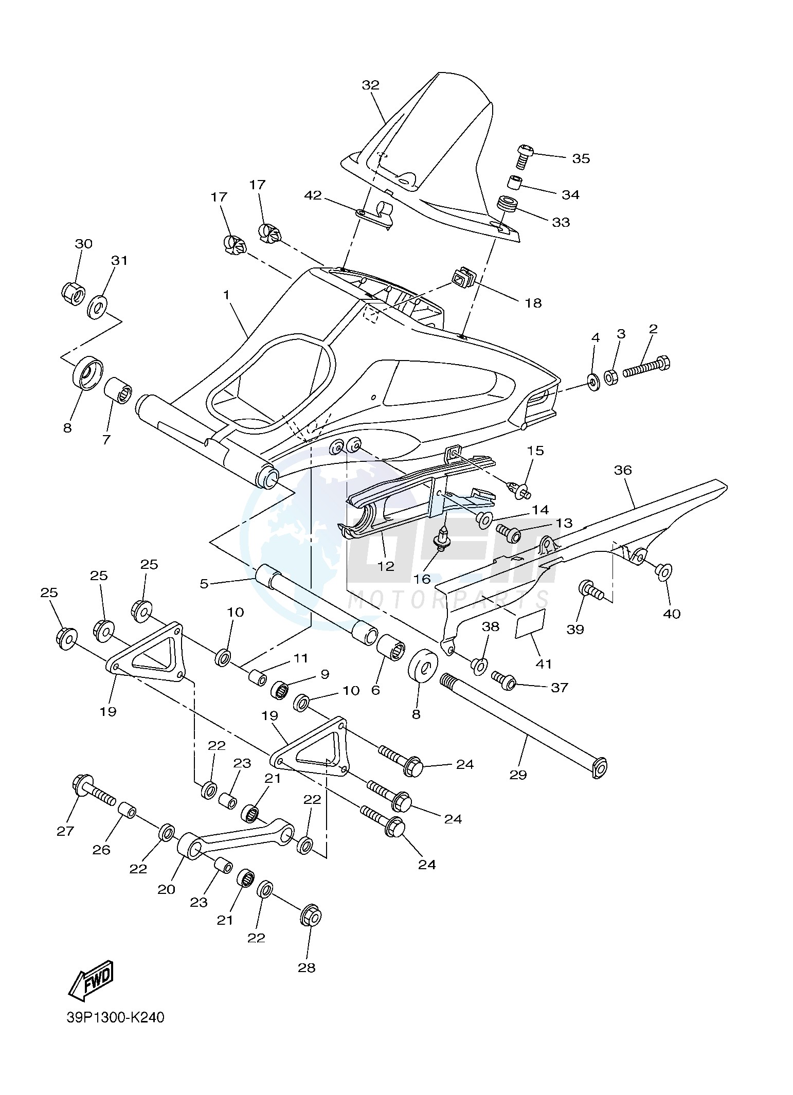 REAR ARM blueprint