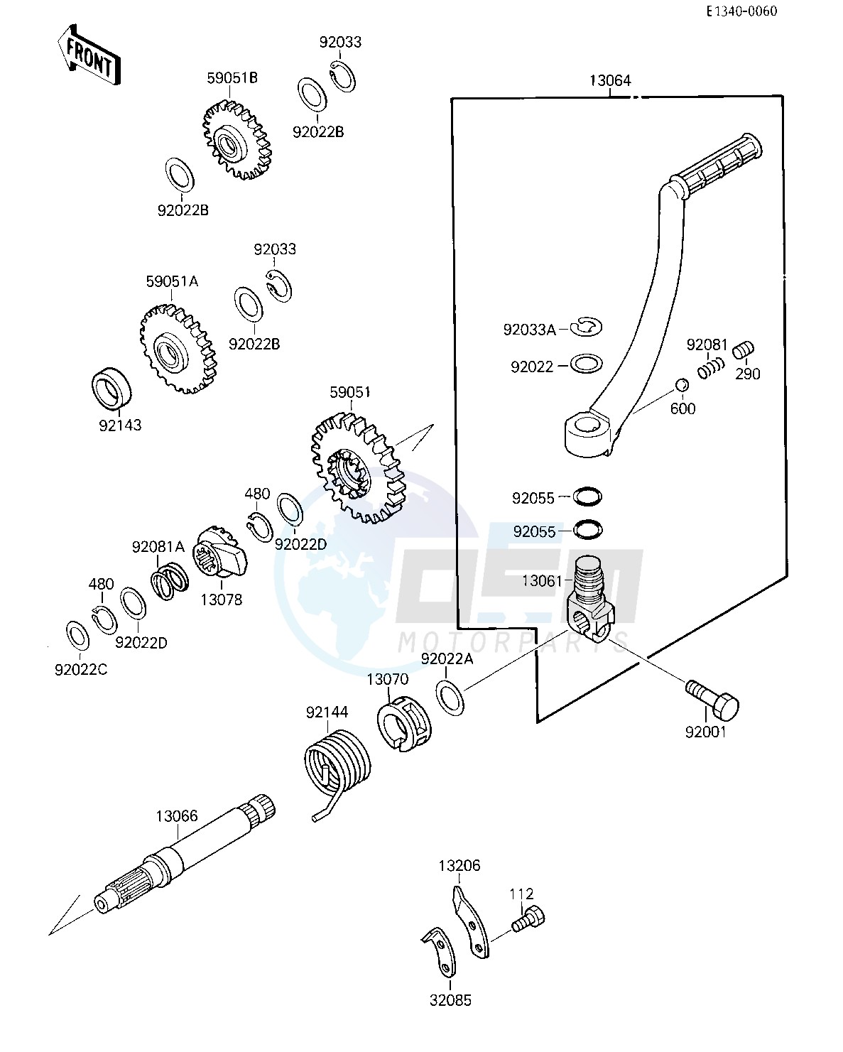 KICKSTARTER MECHANISM image