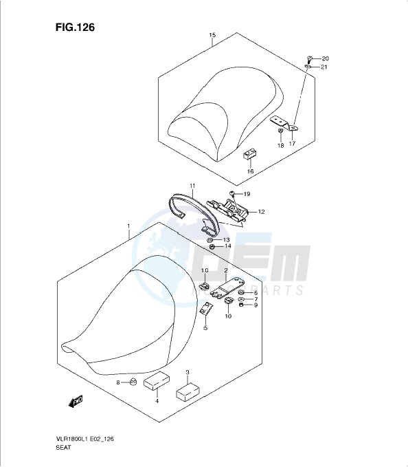 SEAT (VLR1800L1 E19) blueprint