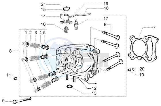 Head - valves image