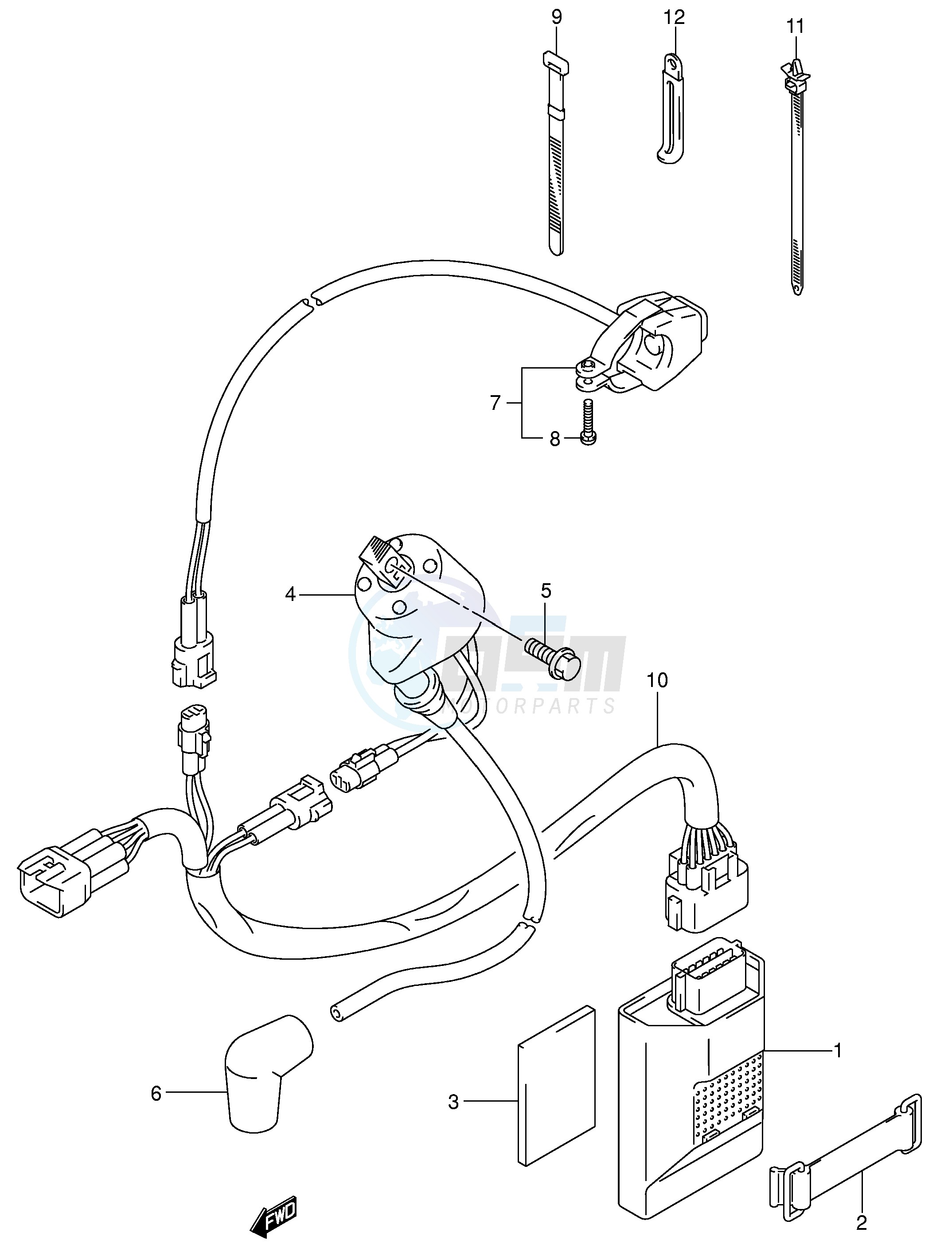 ELECTRICAL (MODEL K4) blueprint