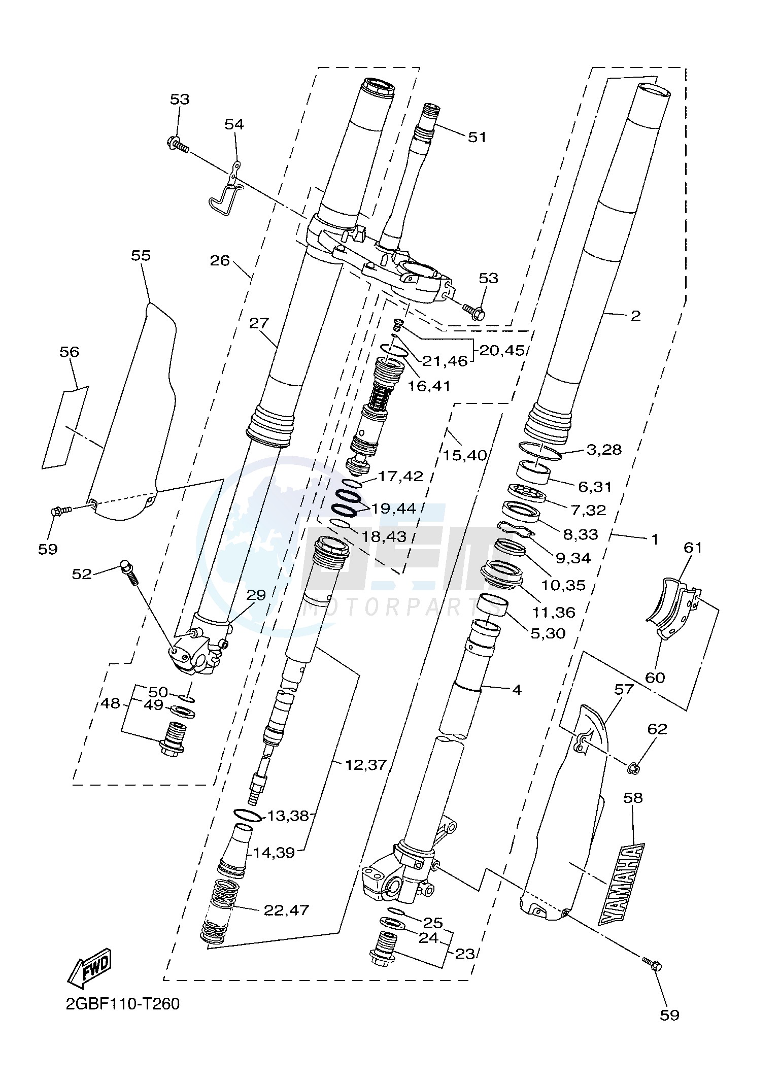 FRONT FORK image