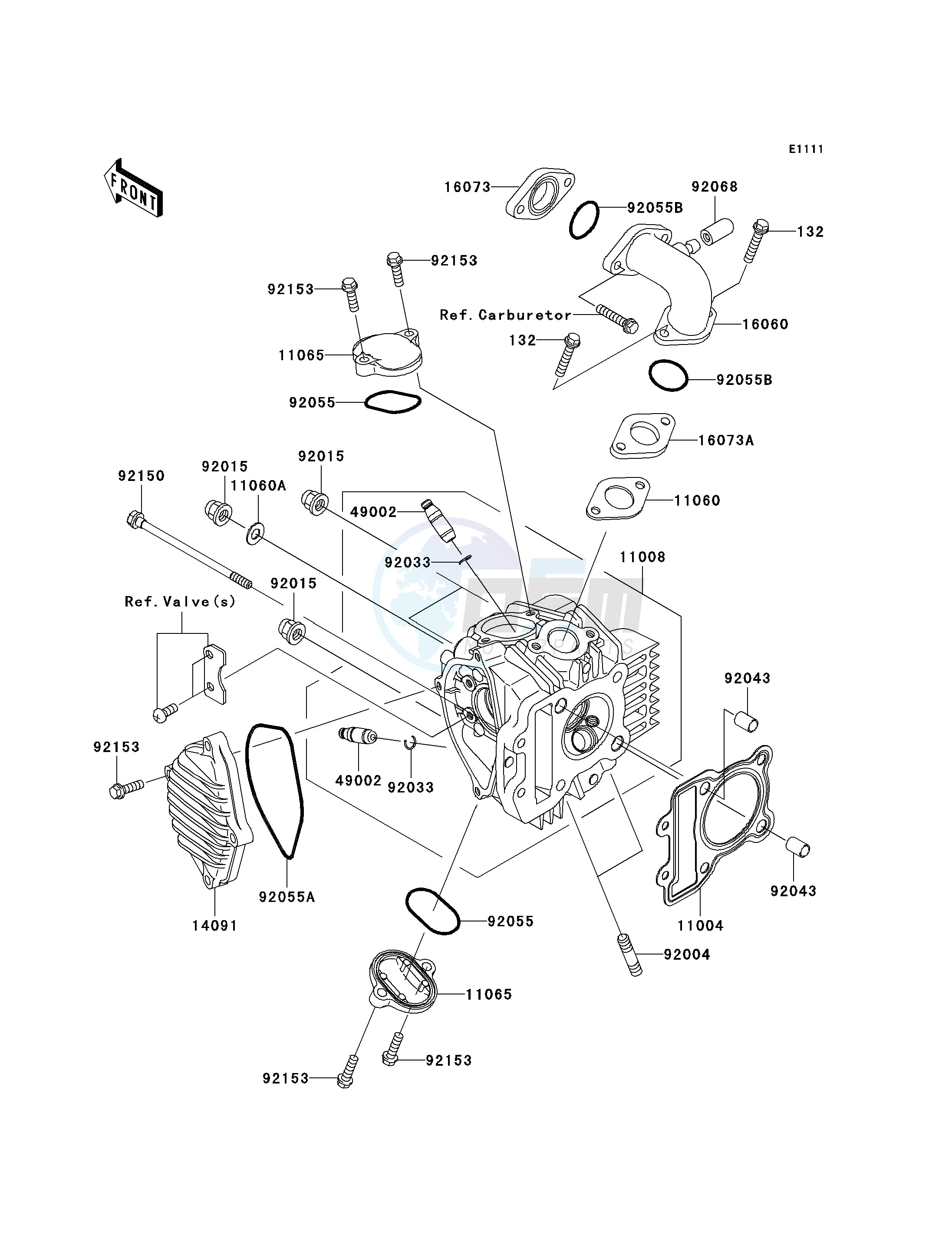 CYLINDER HEAD blueprint