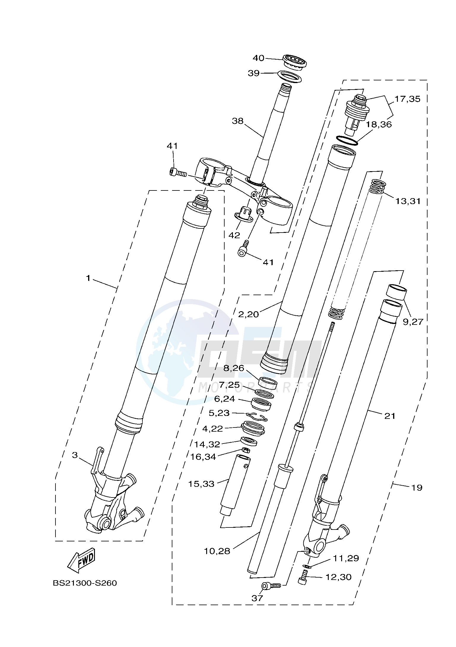 FRONT FORK image