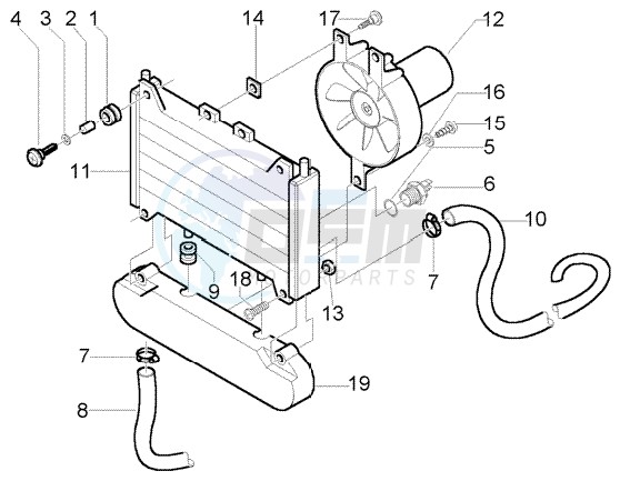 Radiator coolant image