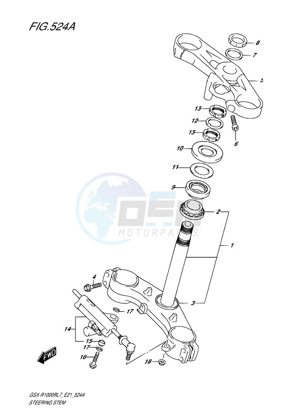 STEERING STEM image