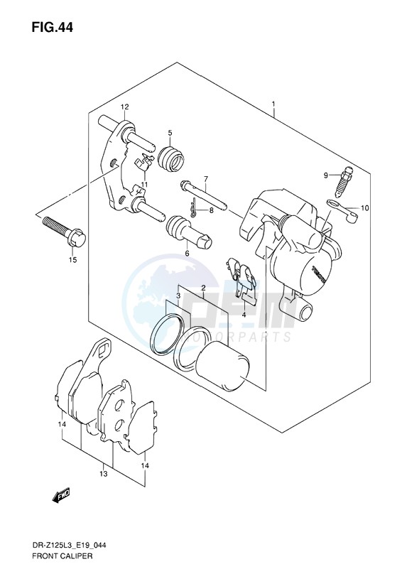 FRONT CALIPER image