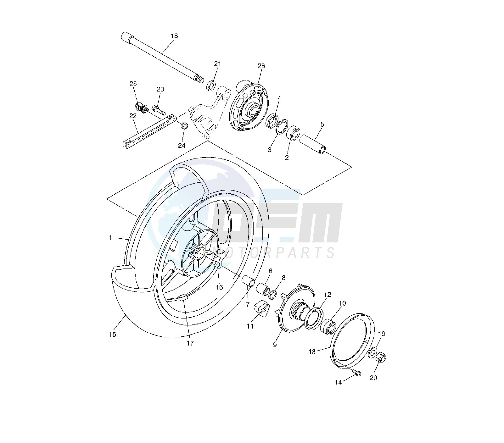 REAR WHEEL image