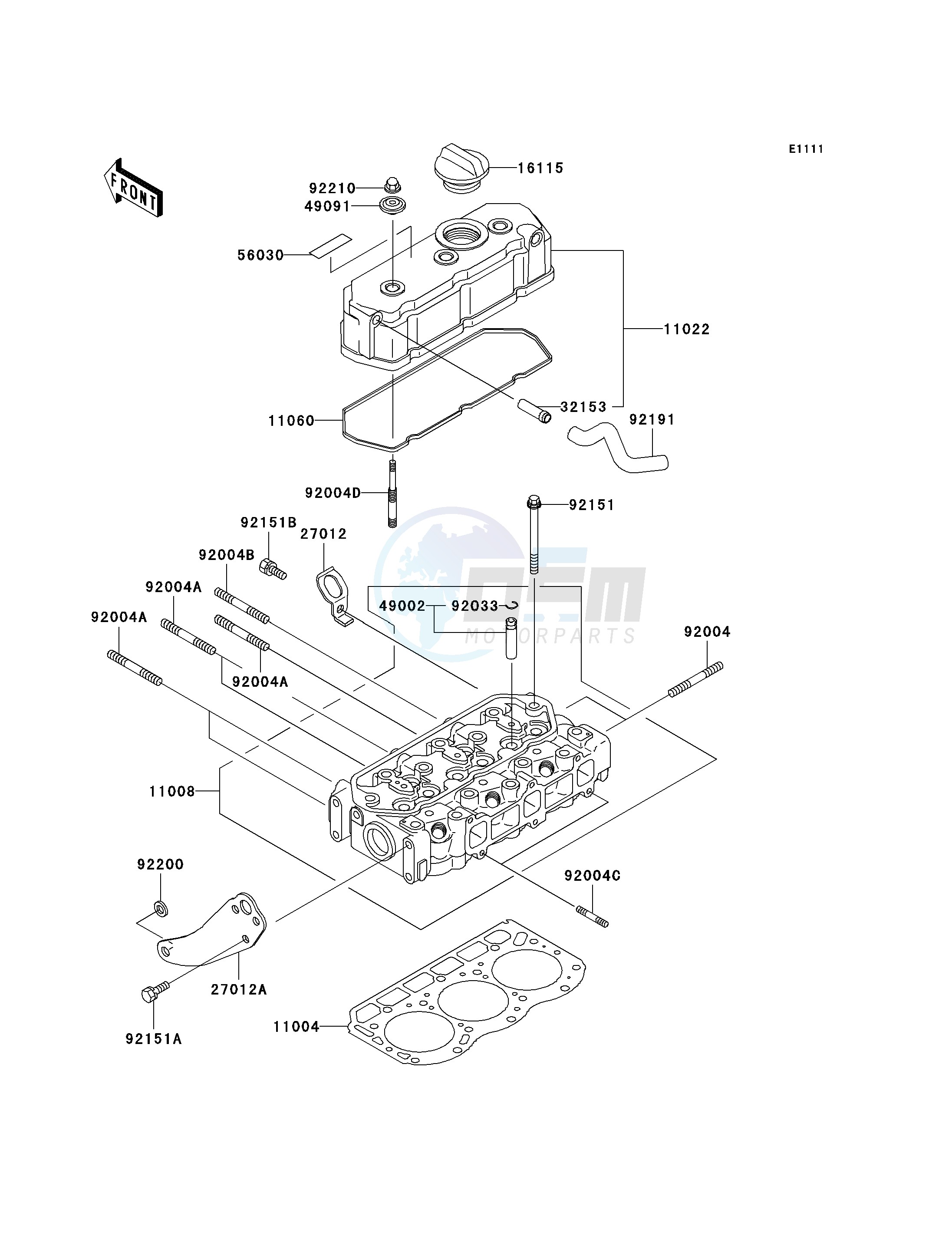 CYLINDER HEAD blueprint