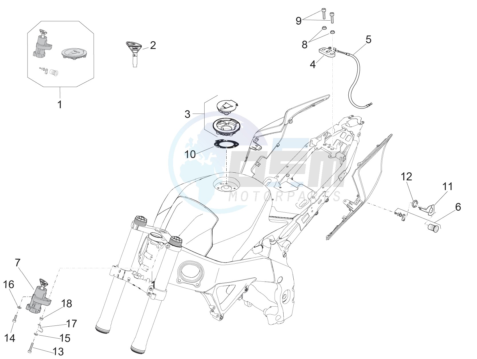 Locks blueprint