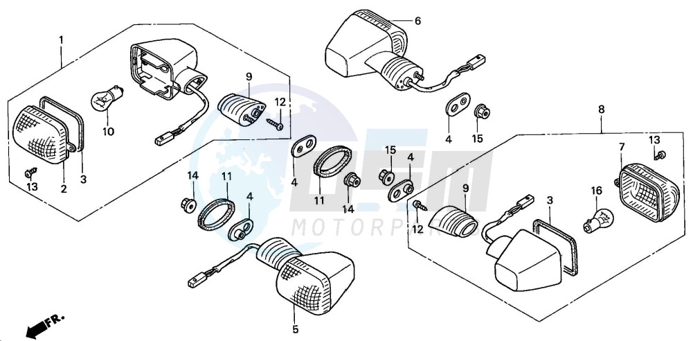 WINKER (VTR1000SPY/1) (VT R1000SP2/3-CM) image