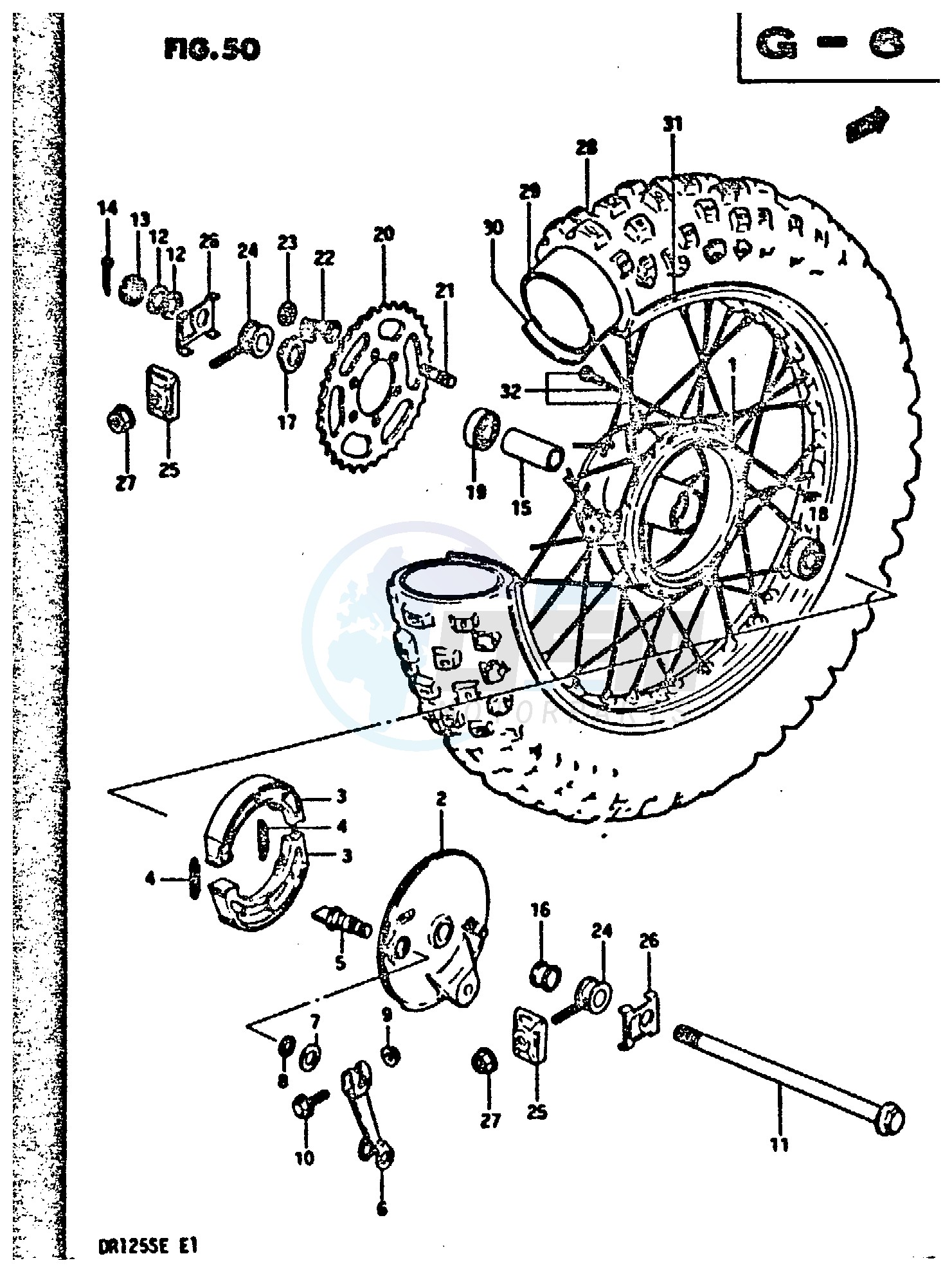 REAR WHEEL image