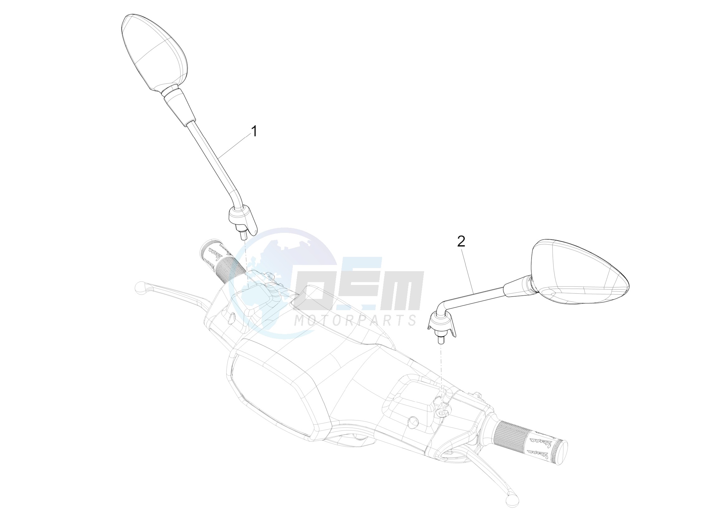 Driving mirror/s blueprint