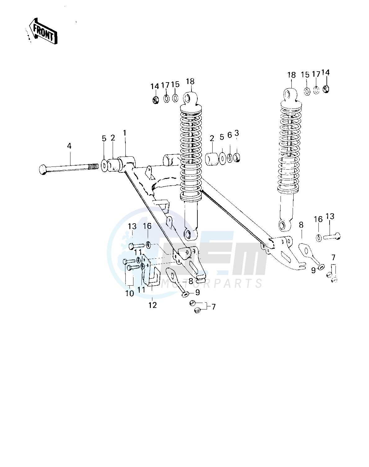 SWING ARM_SHOCK ABSORBERS image